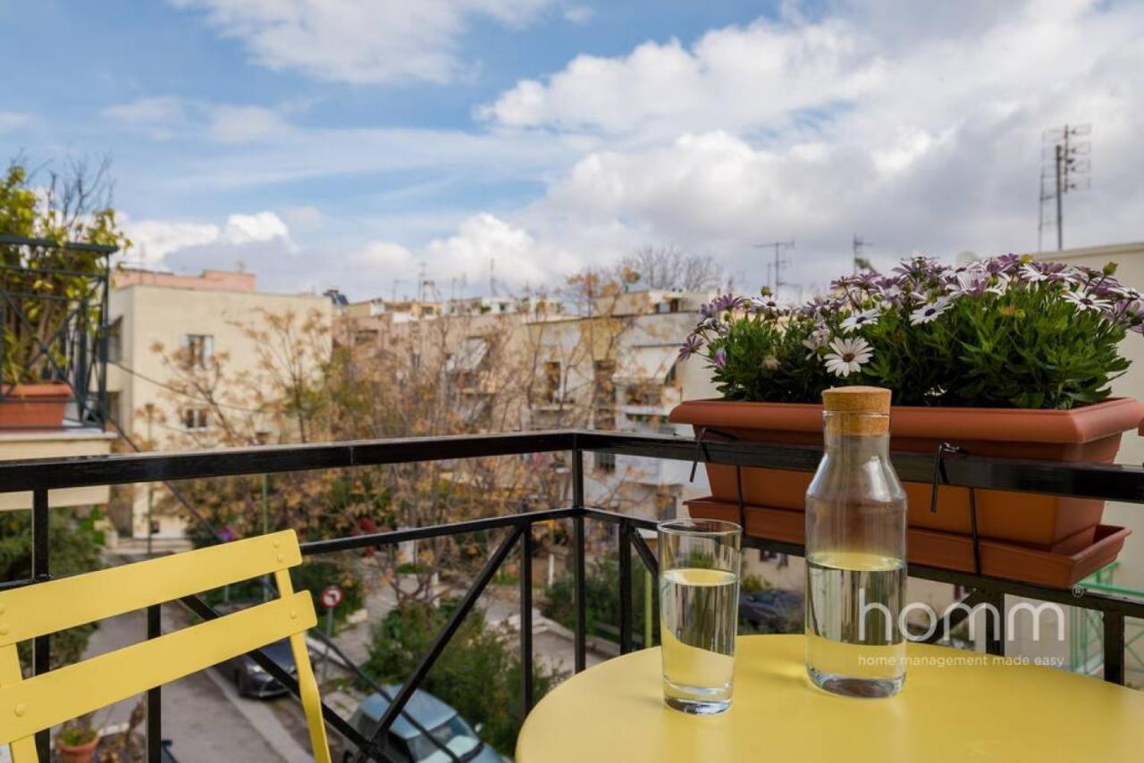 Renovated Homm Apartment In Lycabettus, Pitanis Str Aten Exteriör bild